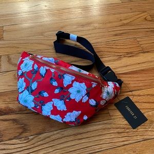NWT forever 21 red fanny pack